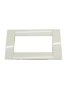 Vimar 16734.10 Plaque Classique 4 Modules Ivoire Série Idea